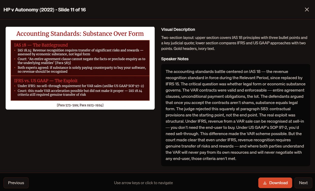 Slide 11: Accounting Standards